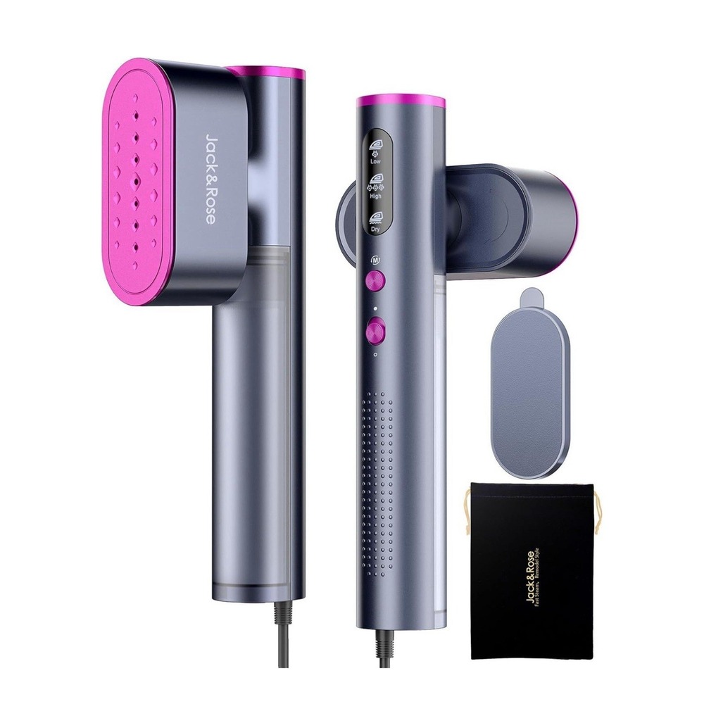 Jack And‎ Rose Dual Voltage Travel Clothes Steamer 100V-240V Open Box